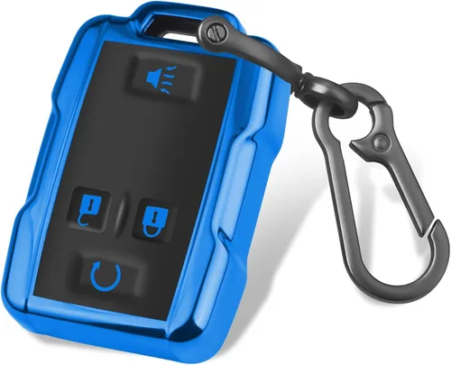 Vista 11 de QBUC - Funda para llavero Chevy con llavero (A: negro)
