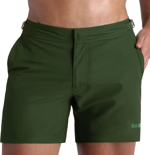 Vista 6 de Bang Men's Swimwear - Tailored Shorts - Adjustable Waistband Stretch Quick Dry Swimsuit