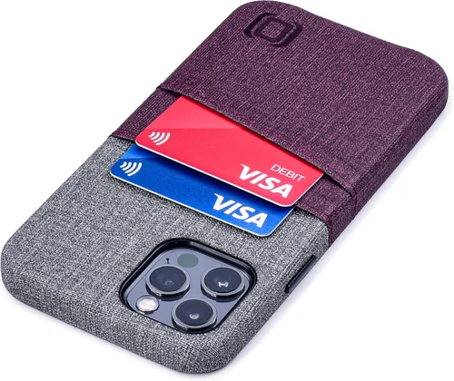 Vista 14 de Dockem Funda tipo cartera para iPhone 12 y iPhone 12 Pro: Placa de metal integrada para montaje magnético y 2 tarjeteros de crédito: 6.1" Luxe M2