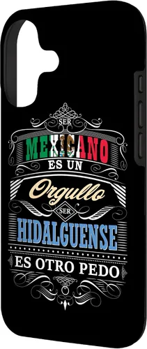 Vista 2 de Camisa Graciosa de Hombre de Hidalgo Mexico y Hidalguenses - Funda para iPhone 17