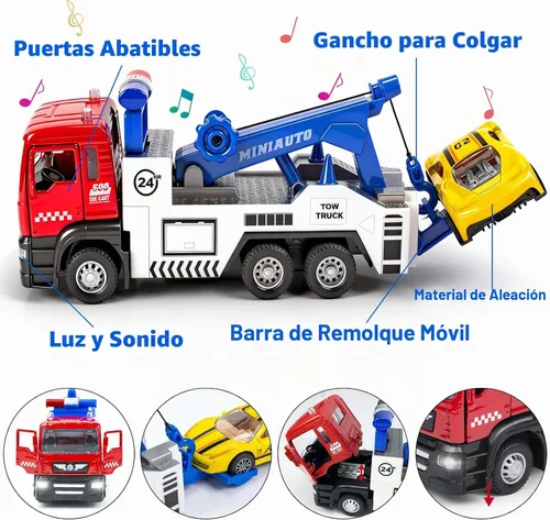 Vista 3 de Camión de remolque fundido a presión, vehículo de tracción con 2