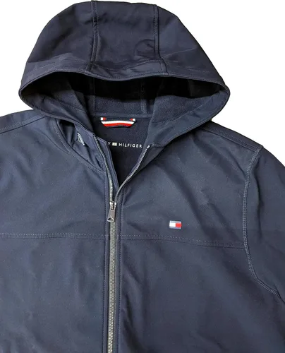 Vista 5 de Tommy Hilfiger Chaqueta con capucha resistente al agua Soft Shell para hombre