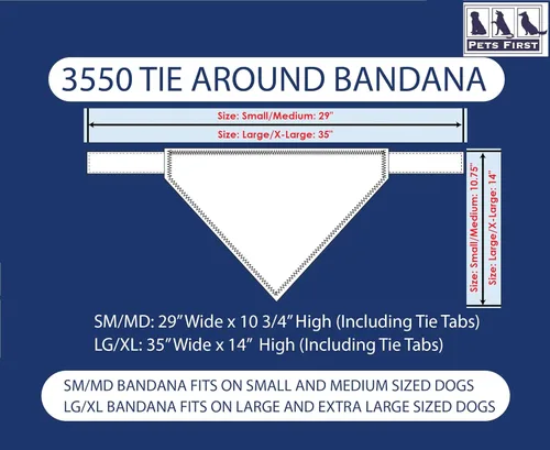Vista 2 de NCAA Alabama Crimson Tide - Bandana con corbata, pequeña/mediana. Bandana para perro, babero para mascotas, gatos, perros, el mejor día del juego