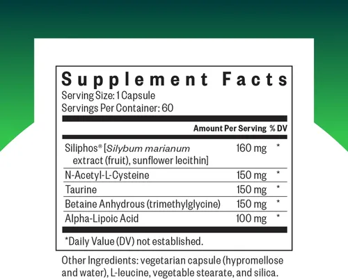 Vista 2 de Seeking Health Nutrientes hepáticos - Suplemento de salud para apoyo a la producción de glutatión - Soporte de función de células hepáticas