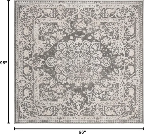 Vista 75 de SAFAVIEH - Alfombra decorativa de la colección Reflection - 2'3" x 3', color beige y crema, no desprende pelusa y fácil de limpiar, ideal
