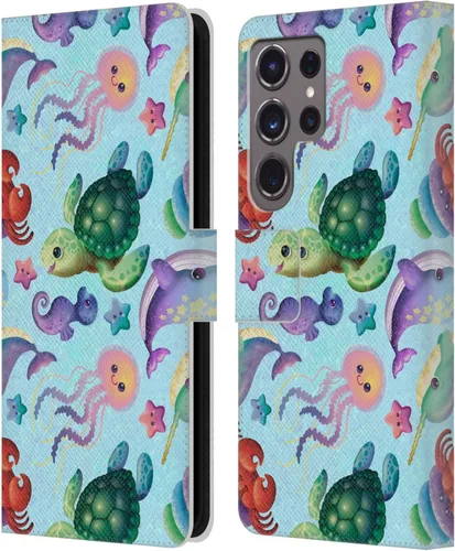 Vista 28 de Head Case Designs Officially Licensed Carla Morrow Colorful Space Dice Patterns Leather Wallet Case Compatible with Samsung Galaxy A07 4G