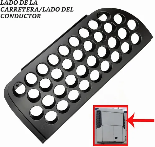 Vista 2 de QSC Truck Parts Reefer - Parrilla de puerta superior para Thermo King SB 100 110 190 200 210 230