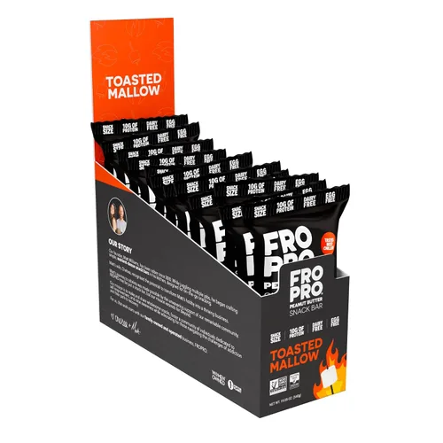 Vista 29 de FROPRO Barras de proteína vegetal – Barras de proteínas a base de plantas, totalmente naturales, sin gluten, lácteos y soja, barras altas