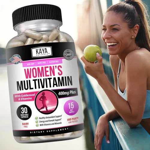 Vista 7 de Kaya Naturals Multivitamínico, antioxidante saludable en general y apoyo inmunológico, vitaminas A, D, C, E, biotina, ácido fólico y multimineral