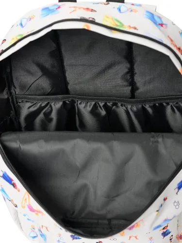 Vista 3 de Disney Mochila para portátil de 16 pulgadas, bolsillo de carga D100, princesa Minnie Mouse AOP