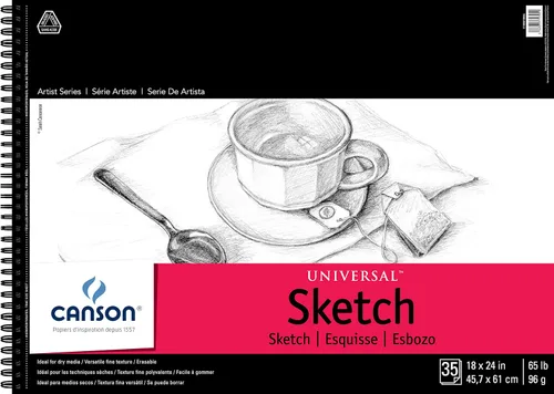 Vista 3 de Canson Artist Series bloc de dibujo universal