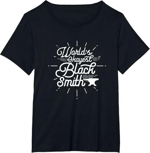 Vista 59 de Blacksmith Blacksmithing Forge Metalsmith Forging T-Shirt Asphalt Grey