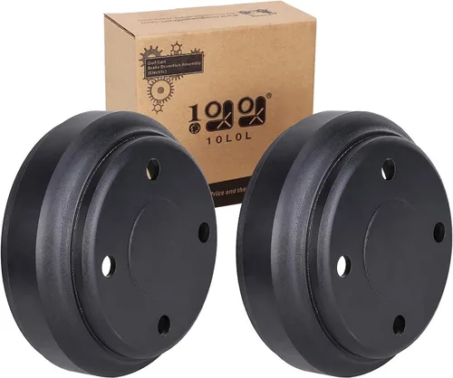 Vista 8 de 10L0L Tambores de freno trasero para carrito de golf para Club Car DS 1995-up,Club Car Precedent 2004-up Gas &Electric,OEM # 1017911-01,1018232-01