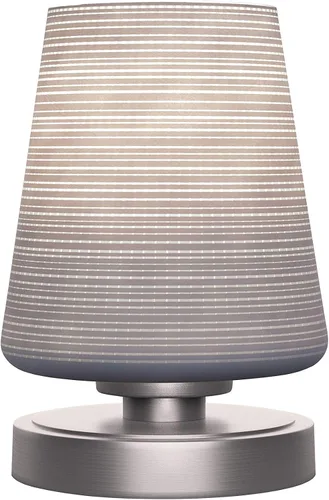Vista 128 de Luna - Lámpara de mesa con 1 luz en granito oscuro (51-DG-300)