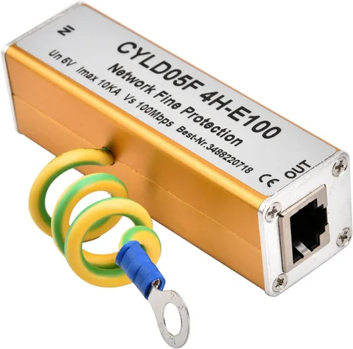 Vista 8 de Sonew 5V Fuente de alimentación RJ45 RJ11 Adaptador Ethernet Protector de red
