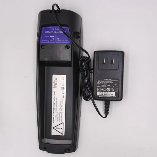Vista 4 de Paquete de 1 cargador de batería de 110 V tipo 434 + (paquete de 2) baterías Scanreco 592 para batería Scanreco EEA4291/434 EEA2512/RC400/590/960