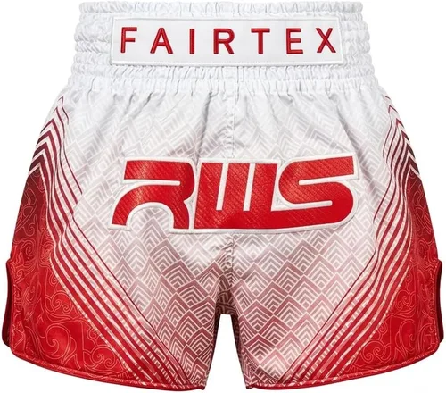 Vista 31 de Fairtex Pantalones cortos de boxeo Muay Thai de corte delgado "Kabuki