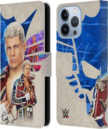 Vista 20 de Head Case Designs Funda con licencia oficial de la WWE American Nightmare Flag Cody Rhodes compatible con Apple iPhone 11