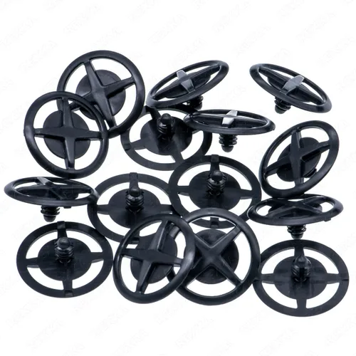 Vista 6 de Rexka Clip de retención de almohadilla aislante para capó, compatible con Nissan Infiniti F5846-30f00 Altima Armada Frontier Leaf Maxima Murano 10pcs