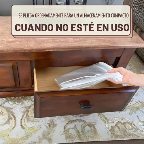 Vista 9 de Evelots Funda para silla de comedor/cocina, 2 unidades, vinilo de PVC transparente resistente, sin polvo, derrames, pelo de mascotas, garras