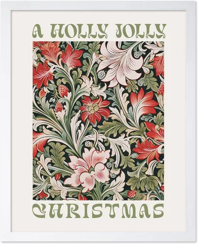 Vista 22 de Poster Master A Holly Jolly - Póster navideño, arte de invierno, diseño de pared moderno, regalo para hombres y mujeres, gran decoración para sala