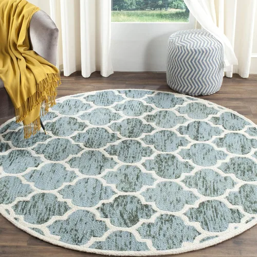 Vista 17 de Alfombra premium de lana hecho a mano, color marrón claro y marfil de la colección Safavieh Himalaya HIM121A, Lana