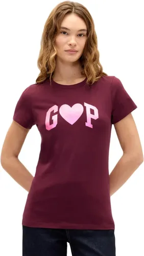 Vista 22 de Gap Camiseta clásica con logotipo para mujer Fresas Blancas