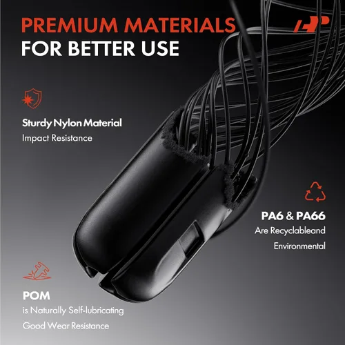 Vista 6 de A-Premium Clips de retención para panel de moldura de puerta de 0.47 pulgadas compatible con camiones GM: Rendezvous, S, T 2002-2024 - Resistente al