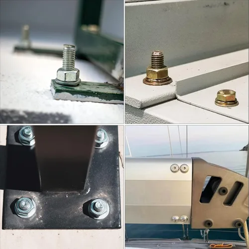 Vista 7 de Arandelas de remache POP de aluminio para remaches de 1/8 pulgadas de diámetro, arandela de respaldo de aluminio, 250