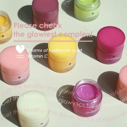 Vista 7 de glowiest Sweet Dreams - Máscara de labios durante la noche, bálsamo labial nutritivo, regordete e hidratante glowiest Sweet Dreams Lip Sleeping