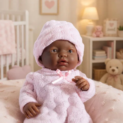 Vista 2 de Muñeco recién nacido La Newborn Chica real - Aa