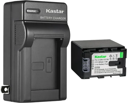 Vista 8 de Kastar Reemplazo del cargador de batería de pared de CA para JVC GZ-HM50 GZ-HM50U GZ-HM65 GZ-HM300 GZ-HM300BU GZ-HM300BUS GZ-HM300SEK GZ-HM300SEU