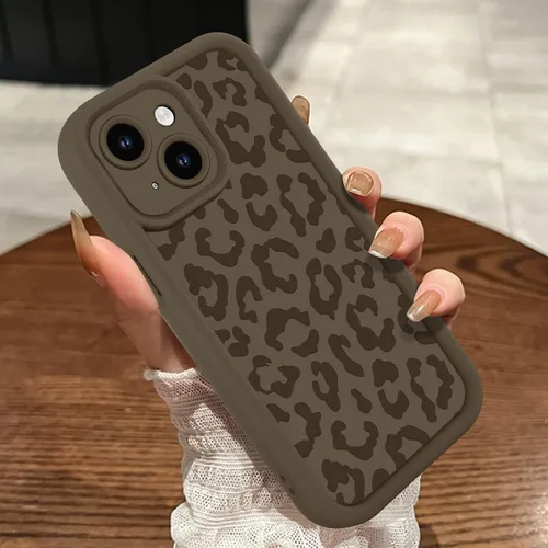 Vista 40 de Funda compatible con iPhone 11, diseño de estampado de guepardo, TPU suave a prueba de golpes, funda protectora para mujeres y niñas, funda delgada