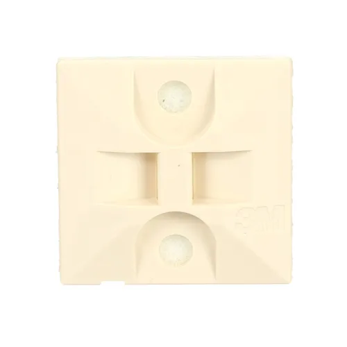 Vista 6 de 3M Base de montaje para bridas de cables, montaje de tornillo de 2 vías, 0.60 x .41 pulgadas, bolsa de 100