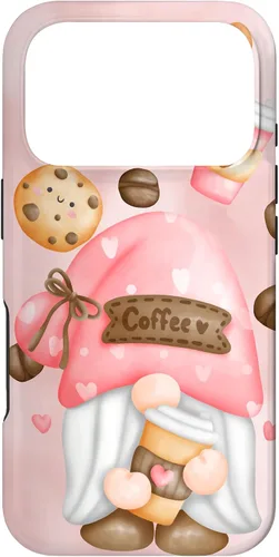 Vista 30 de Cute Coffee Gnomie for Garden Gnome Lovers and Gardener Case for iPhone 17