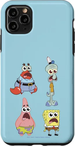 Vista 13 de Spongebob Squarepants Carcasa para iPhone 17 de Group Shot Stare