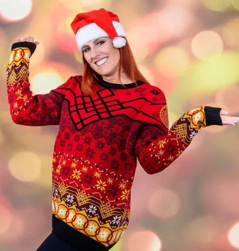 Vista 4 de Shang-Chi - Suéter feo de Navidad para hombres y mujeres, regalo de Marvel Avengers