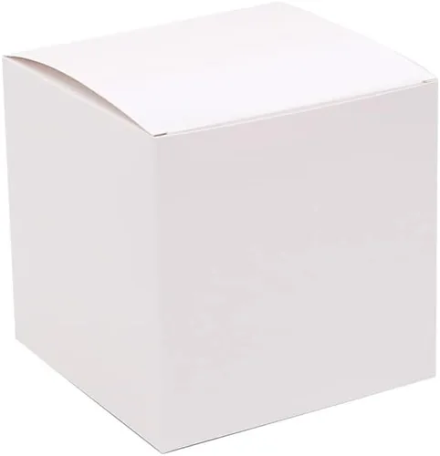 Vista 9 de Caja de regalo cuadrada para todas las ocasiones, pack de 12 unidades, de Ezek , L, Dorado