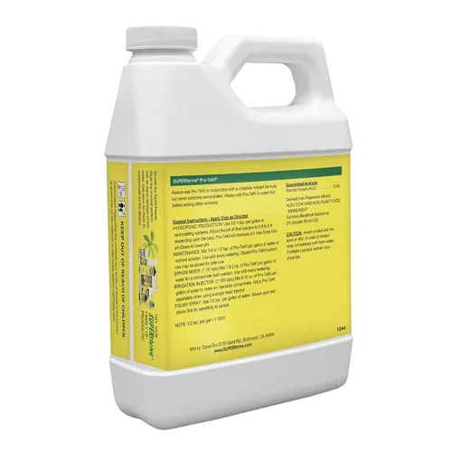 Vista 2 de Dyna-GRO® Pro-Tekt® 0-0-3 Suplemento de silicona para plantas, 1 cuarto de galón