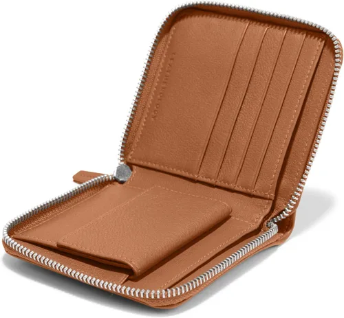 Vista 2 de Leatherology Color - Cartera pequeña con cremallera, billetera, talla única
