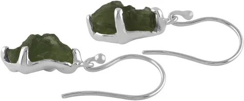 Vista 4 de Starborn Juego de aretes colgantes naturales ásperos