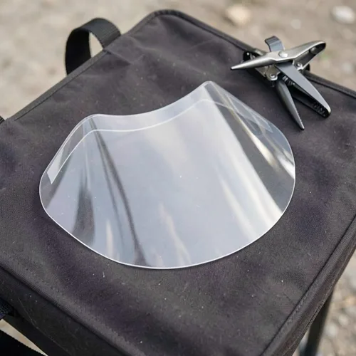 Vista 7 de 150pcs Plastic Face Shield, Non-slip Chemical Splash Barrier