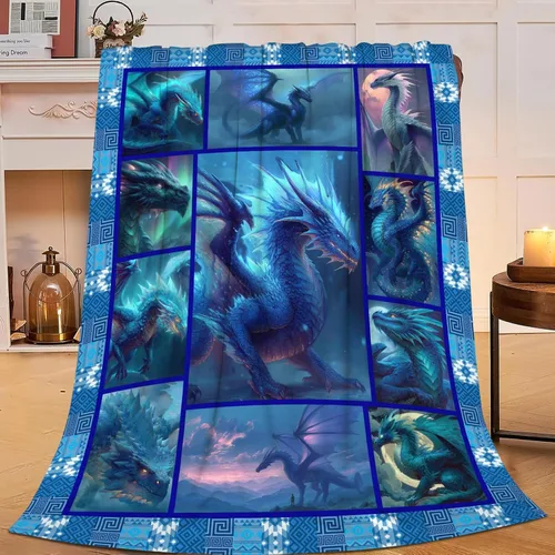 Vista 177 de Manta de águila con la bandera estadounidense y águila calva, regalos para niños, niñas, niños, adultos, mujeres y hombres, suave, acogedora, cálida