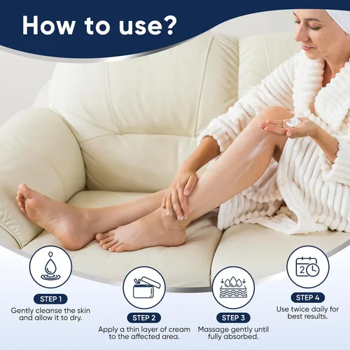 Vista 6 de Crema de urea 40 por ciento para pies de máxima resistencia, crema de urea 40% más ácido salicílico 2%, crema para pies y manos para piel seca