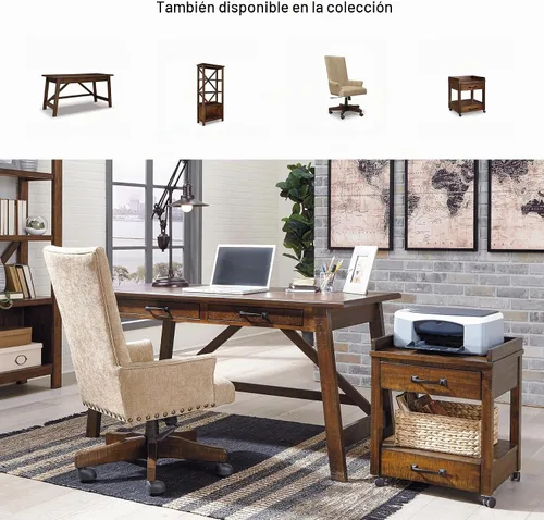 Vista 9 de Signature Design by Ashley Soporte rodante para impresora