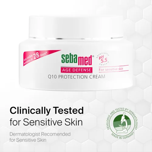 Vista 5 de Sebamed Q10 Age Defense Crema facial, 1.69 onzas líquidas