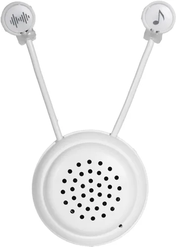 Vista 10 de BEREST Chupete de amor para bebé con sonido de sueño, ruido blanco recargable y latido de cuna con sensor de llanto para la rutina de la siesta