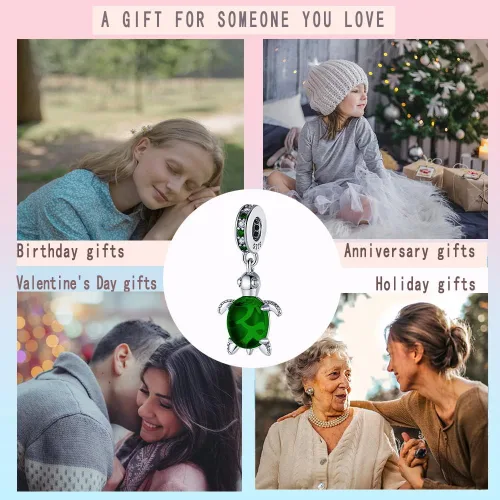 Vista 52 de LNQOBU Happy Life - Colgante para pulseras de abalorios, plata de ley 925 para mujer (con un espaciador de cuentas)