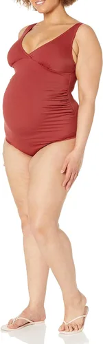 Vista 7 de Tienda Essentials Traje de baño de maternidad con cuello en V
