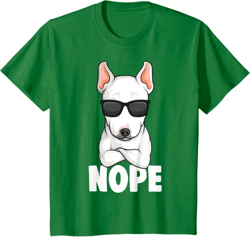Vista 35 de Camiseta de perro Bull Terrier para niños y mujeres, Negro